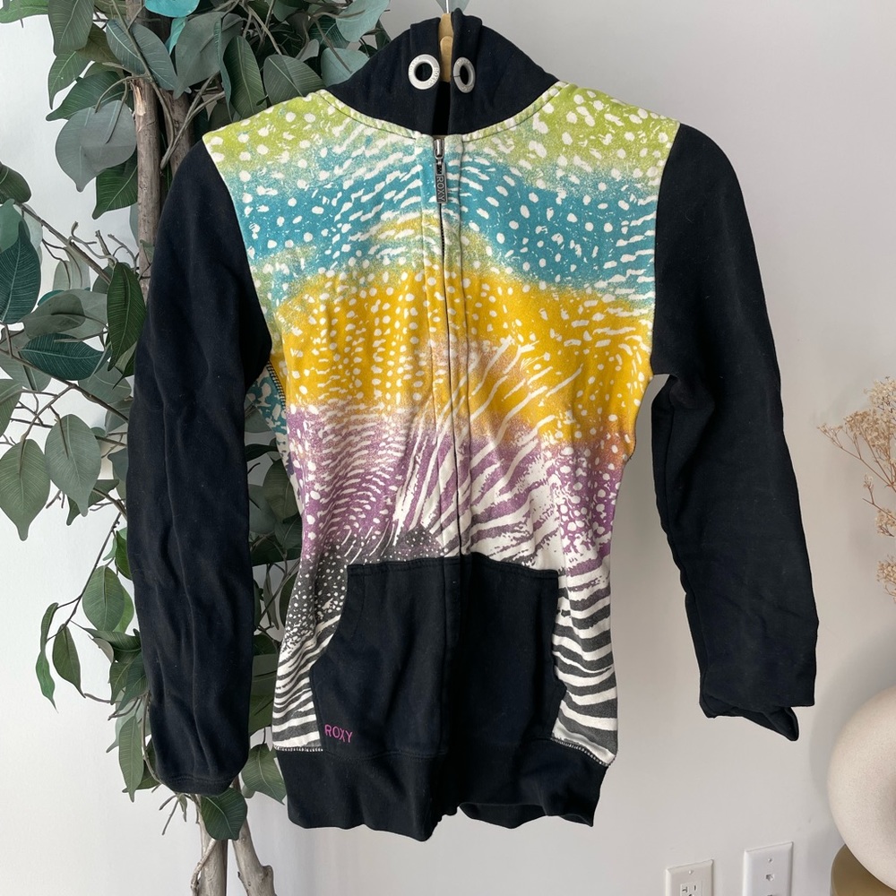 Colorful Print Hoodie